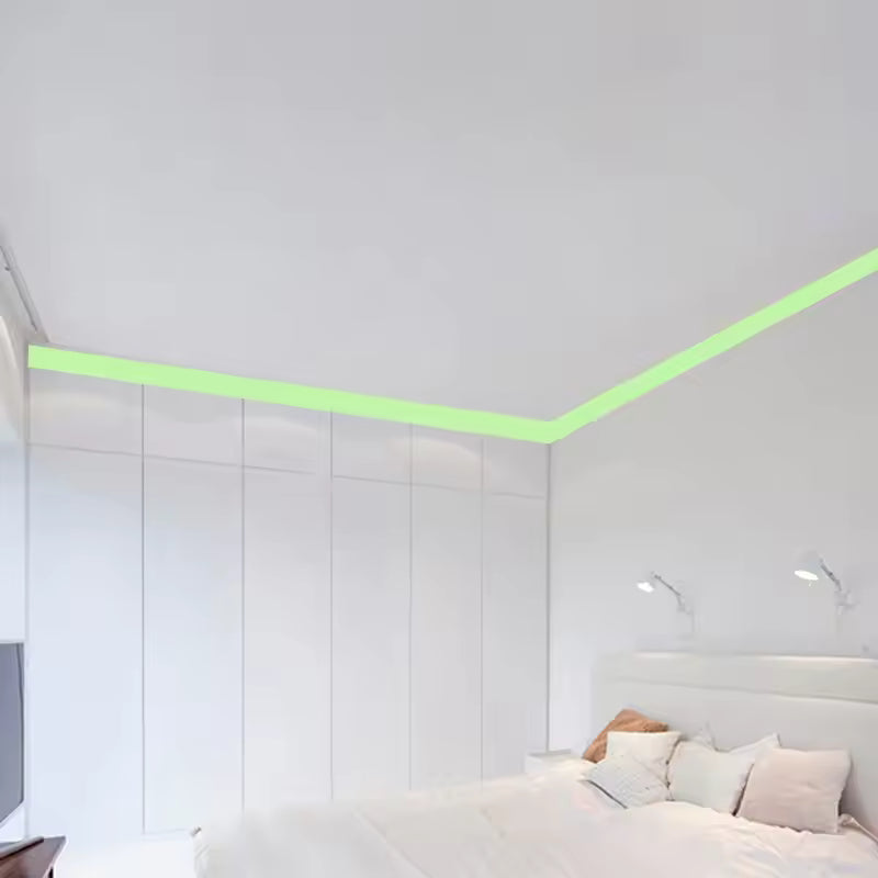 Luminous Band Baseboard Wall Sticker Living Room Decor Bedroom Home Decoration Decals Stair Glow In The Dark DIY Strip Wallpaper